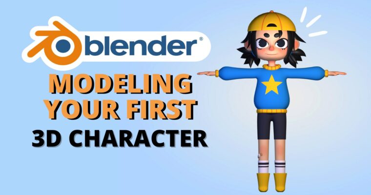 Blender – Modeling Your First 3D Character by Eve Paints