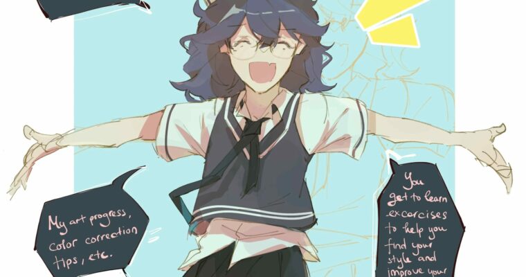 Sculpting Shades and Colors – Steps to Creating Impactful Character Illustrations by Machi Mile