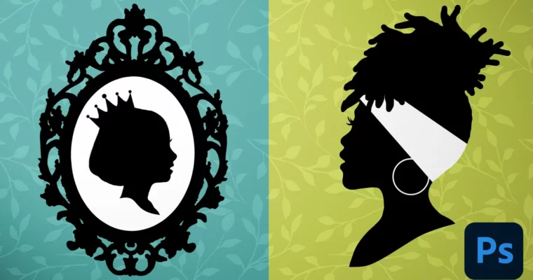 Create a Stylized Silhouette Portrait in Photoshop by Khara Plicanic