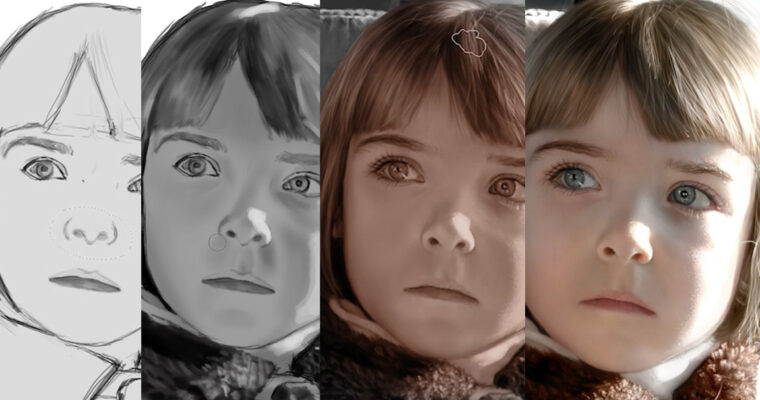 Digital Painting Photo Realism in Photoshop by Chris Scalf