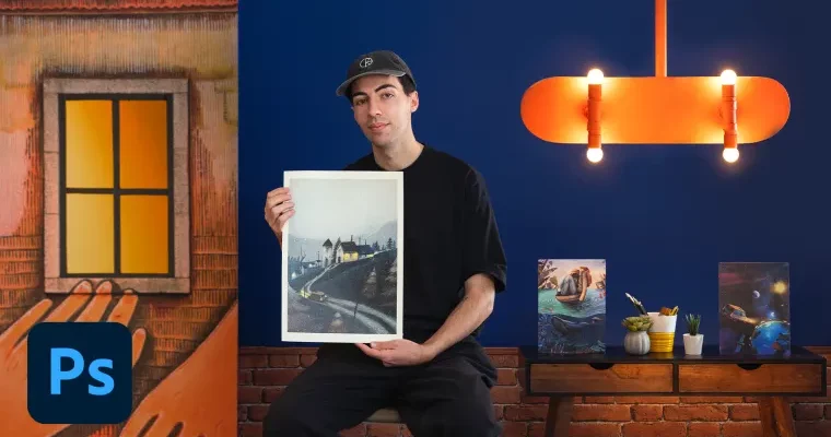 Imaginary Places – Draw, Paint, and Digitize on Photoshop