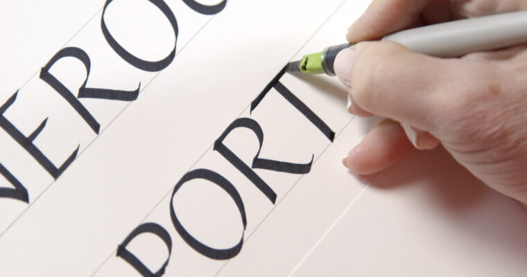 Learning Calligraphy with Ina Saltz