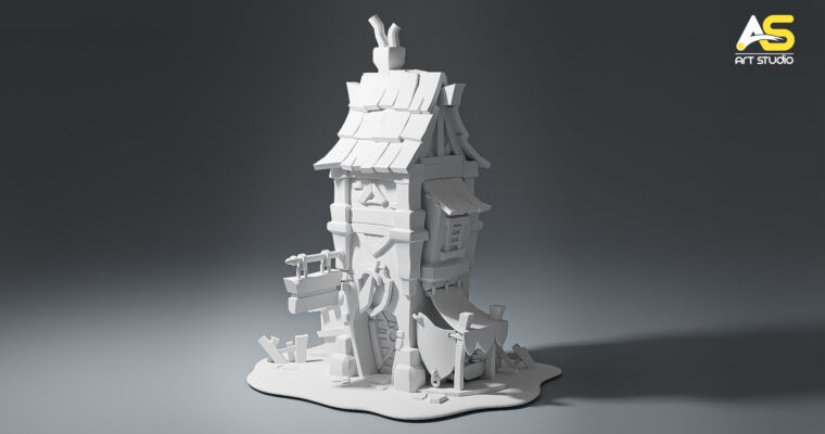 Modeling A Game Asset Castle In Blender by Art Studio