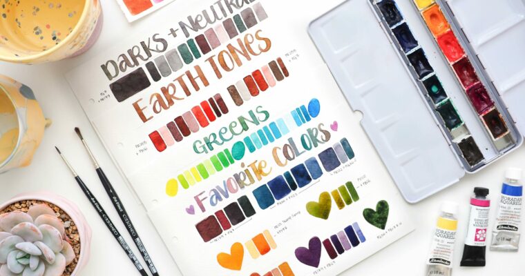 Modern Color Theory – Master Color Mixing for Watercolors
