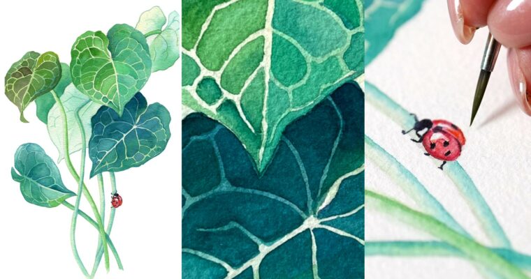 NEGATIVE PAINTING – Master the Essential Watercolor Technique & Level Up Your Art