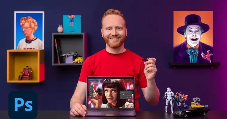 Pop Culture Character Painting in Photoshop