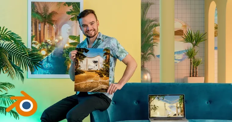 Rendering Photorealistic 3D Scenes in Blender