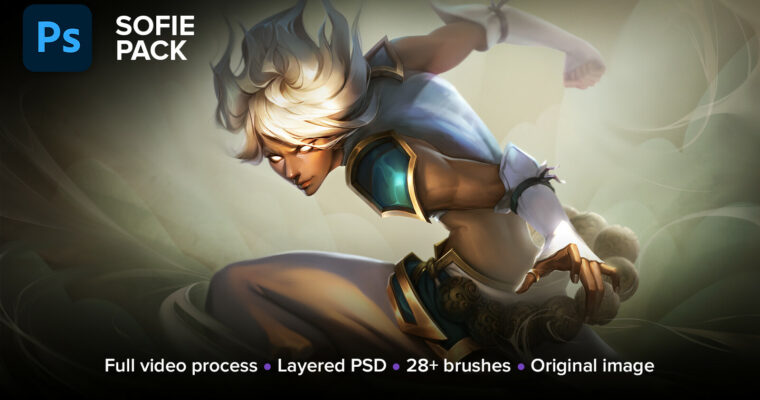 Sofie Digital Package. Full process (66h43m) by Dzikawa