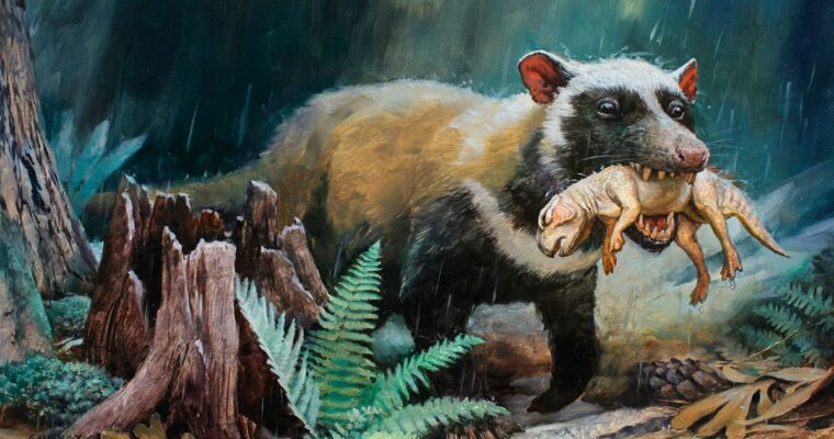 The Mammal that Ate Dinosaurs – Behind the Art by James Gurney