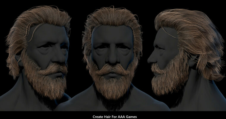 Create Hair for AAA Games Full Course-Modules by Ashley Sparling