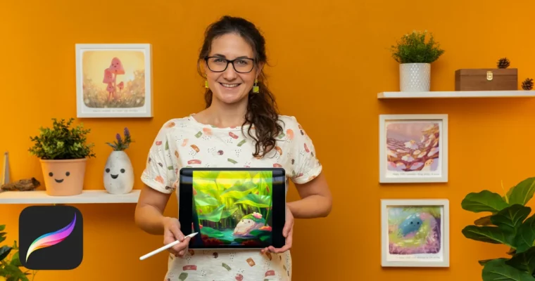 Atmospheric Scenes in Procreate – Paint with Color and Light