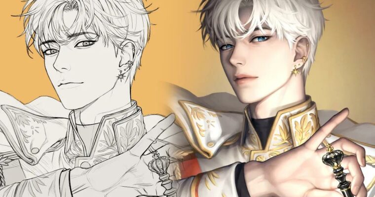 Easy-to-Learn Semi-Realistic Character Drawing by lakeandmonster (Korean, Eng sub)