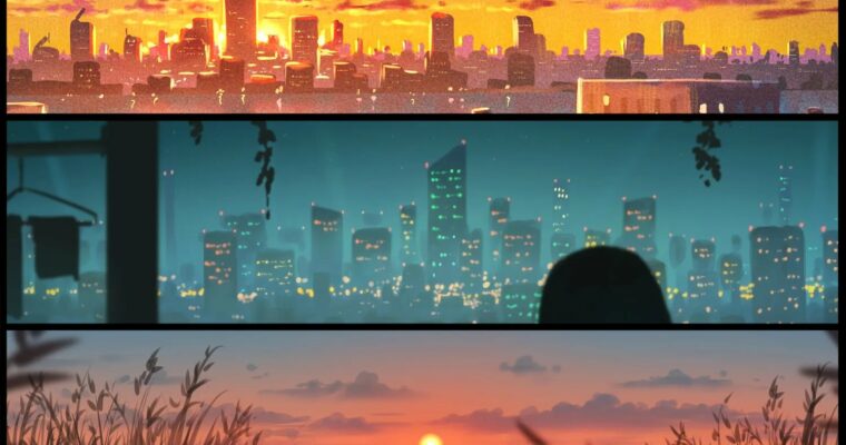 Landscape illustrations that focuses on light and shadow by pasoputi (Japanese, Eng sub) Landscape illustrations that focuses on light and shadow by pasoputi (Japanese, Eng sub)