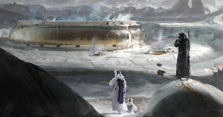 Dynamic Concept Art II by Louis Laurent