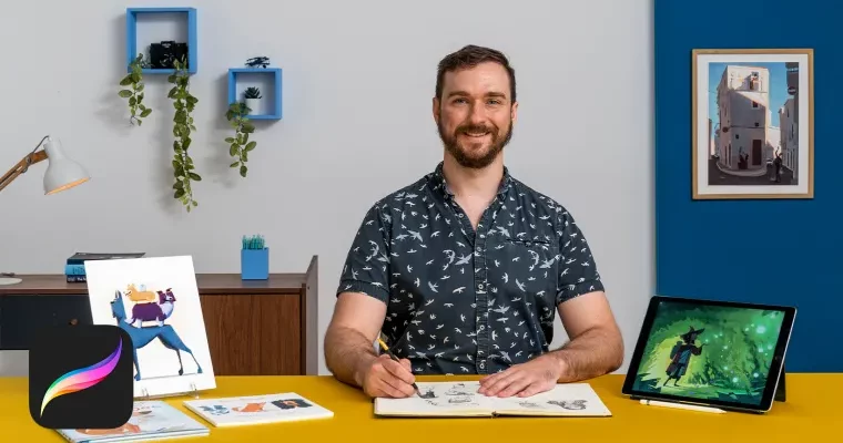 Fantastical Illustrations with Procreate by Michael Relth