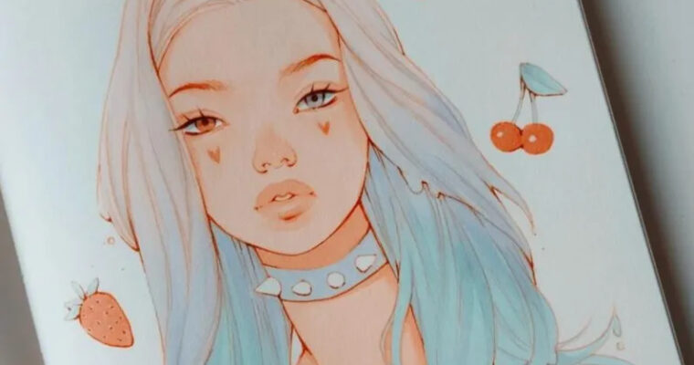 Master Alcohol Marker Character Illustrations BY MSSHANH