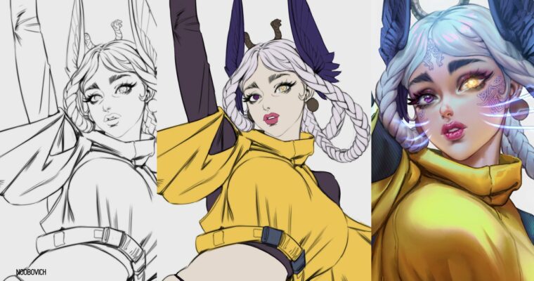 Anime – Character Design and Rendering