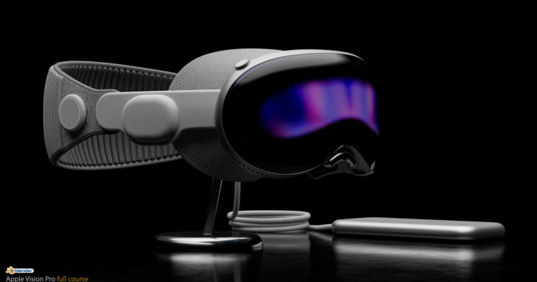 Blender Apple vision pro masterclass