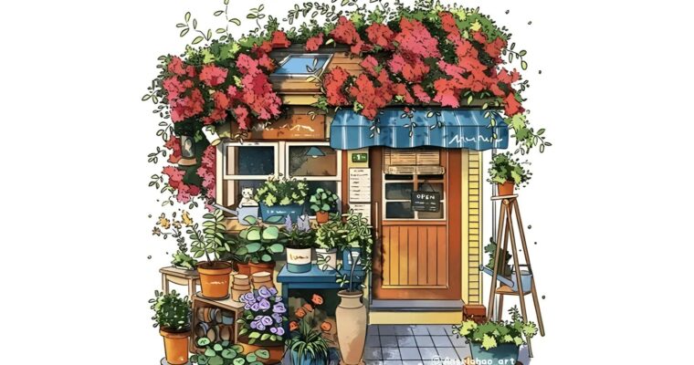 Bringing Life, Texture and Warm Atmospheres to Your Storefront Illustration by Angela Hao