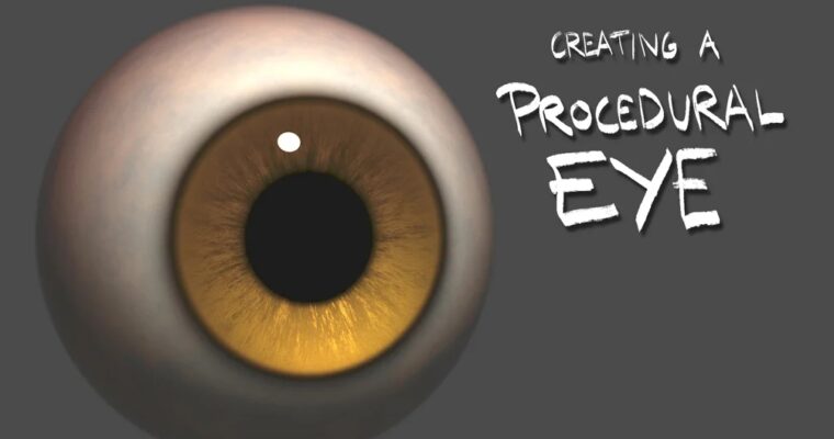 Creating a Procedural Eye in Maya by magnusmller