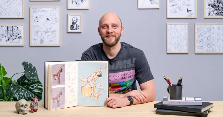 Drawing the Human Figure & Expressive Poses by Alexander Steenhorst