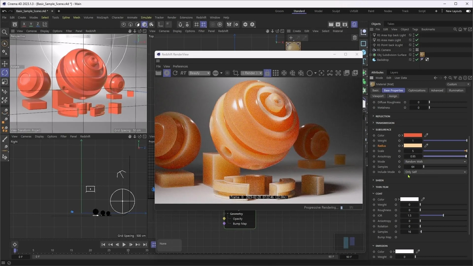Finishing Redshift, Cinema4D's main renderer, in one go by Mr.Freely