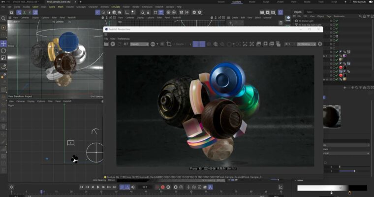 Finishing Redshift, Cinema4D’s main renderer, in one go by Mr.Freely (Korean, Eng Spa sub)
