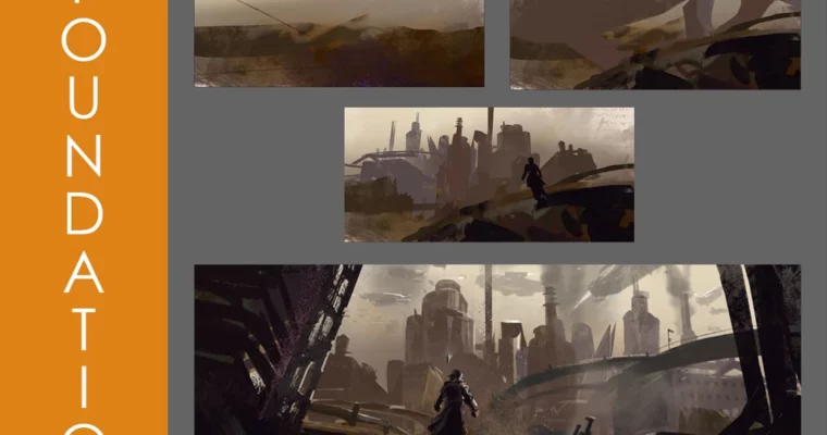 Foundation Patreon – Speedpainting – Drawing Inspiration from Explorative Brushstrokes by Lixin Yin