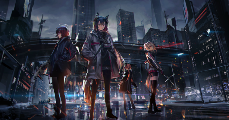 In the city, in a café, anywhere you imagine! Casual background illustration drawn with Blender by OUKO (Korean, Eng sub)