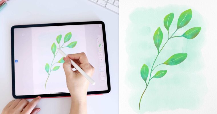Learn to Paint Digital Watercolors in Adobe Fresco