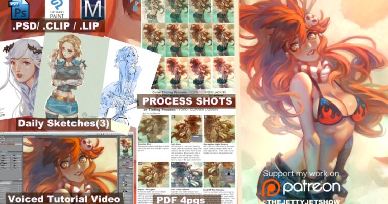 March 2018 YOKO Patreon Reward Pack by TheJettyJetShow