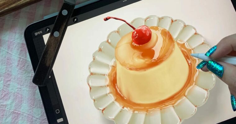 Real food illustration with Ou (Korean, Eng Spa sub)