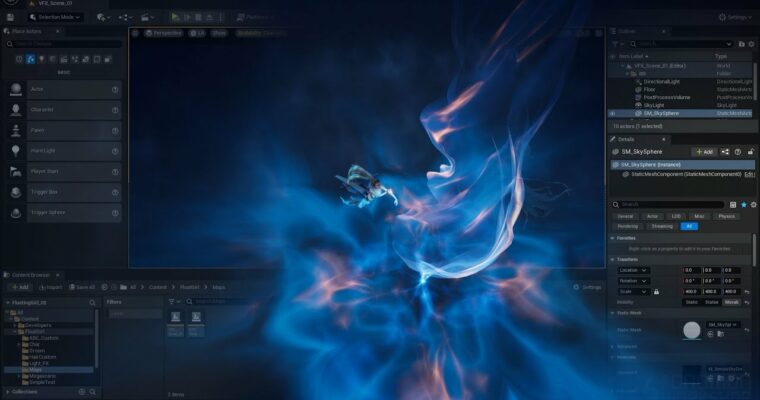 VFX for Games Creating a Fantasy Scene by Keagan Williams