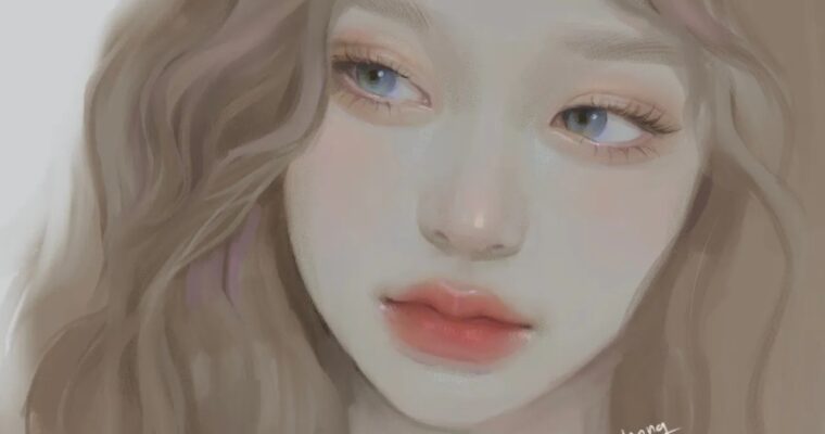 Beauty completed with iPad, Su-hong’s digital portrait class (Korean, Eng sub)