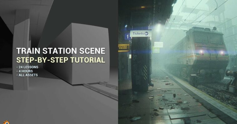 Blender Beginner Workflow For Cinematic Art, 2 tutorials by Sime Bugarija