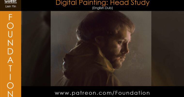 Foundation Art Group – Digital Painting – Head Study with Lixin Yin