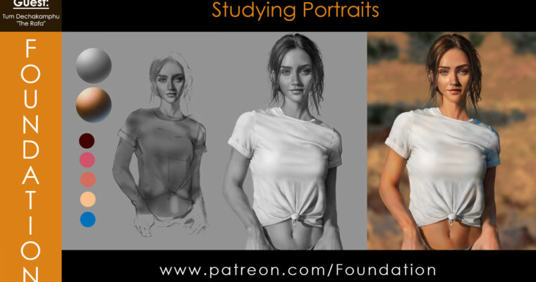 Foundation Patreon – Studying Portraits with Tum Dechakamphu