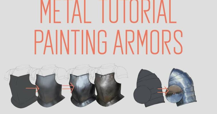Painting Metal – Armor Tutorial by Fernanda Suarez