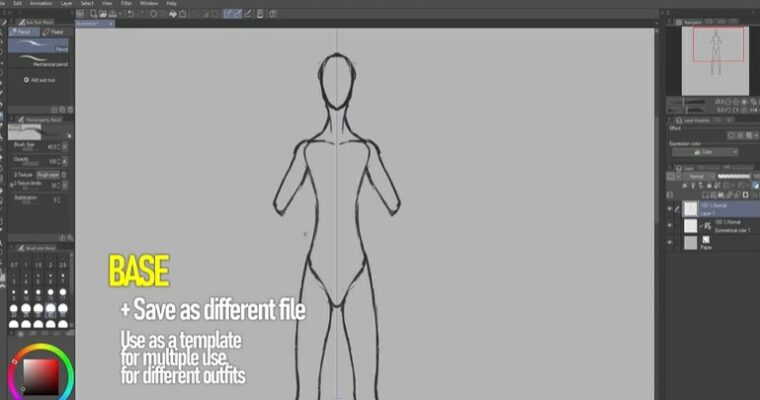 Outfit Design With Clip Studio Paint In-Depth Guide
