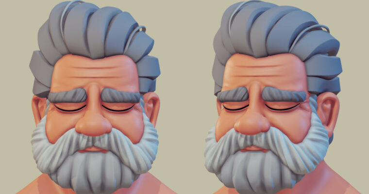 Sculpting Old Man Bust in ZBrush by Oasim Karmieh
