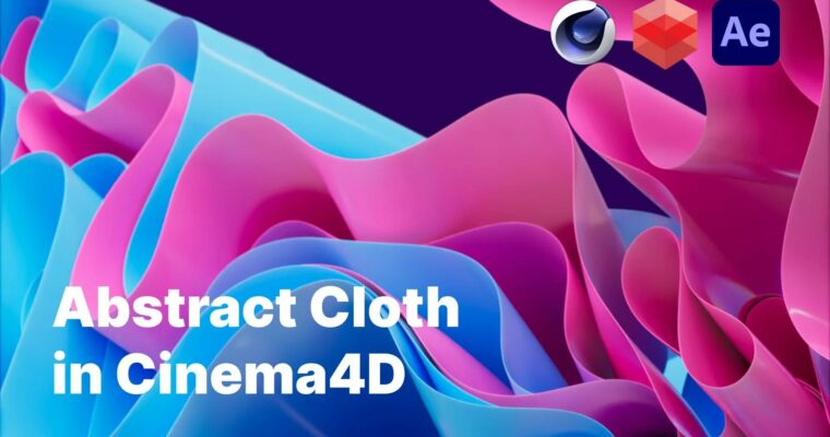 Abstract Cloth Animation in Cinema4D by Yura Fresh