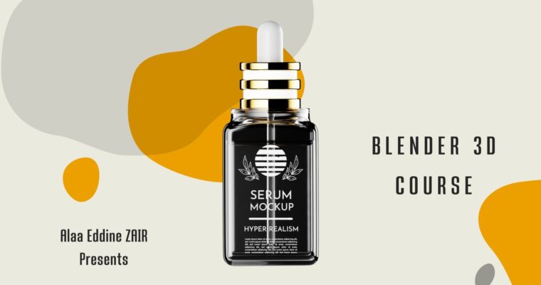 Blender – Cosmetic Product Modeling and Rendering