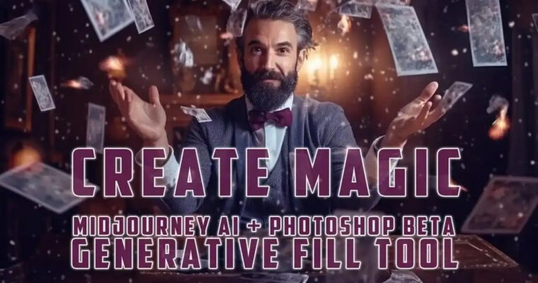 Create Magic – Midjourney AI + Photoshop Generative Fill Tool by Riccardo Scrocca