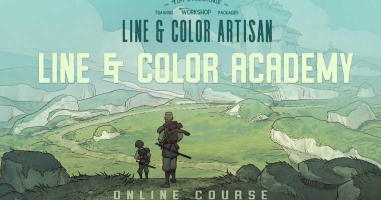 Line & Color Academy Online Course by Tim McBurnie