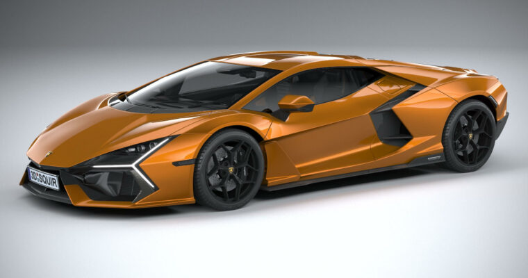 C4D Lamborghini (Chinese, Eng sub)