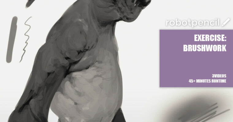 Exercise BrushWork by Anthony Jones