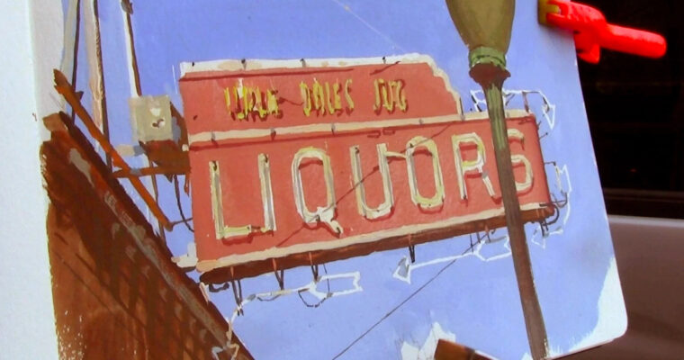 Gouache in the Wild by James Gurney