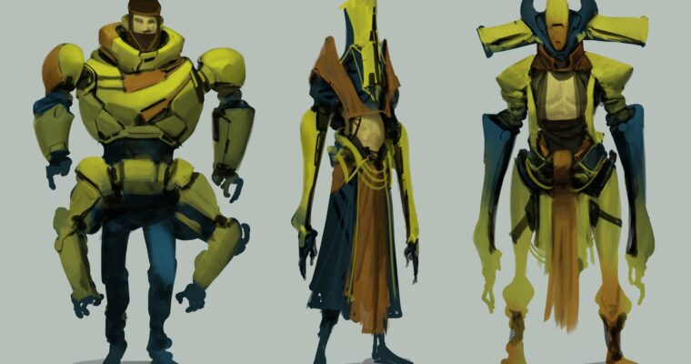 How To Approach Shape Painting by Anthony Jones