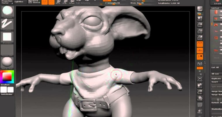 ZBrush – Characters Made Easy – part 1 – Modeling by Martin Krol