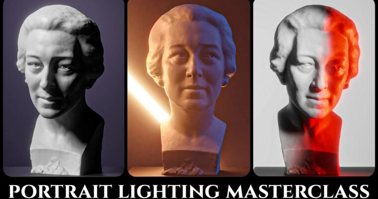 Blender 3D – Portrait Lighting Masterclass by Harry Helps